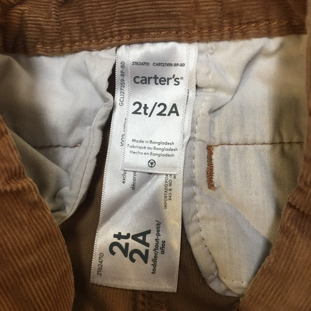 Baby Boy 24 Months 2T Clothing Lot 5x Pieces Winter Corduroy Preppy Colorful